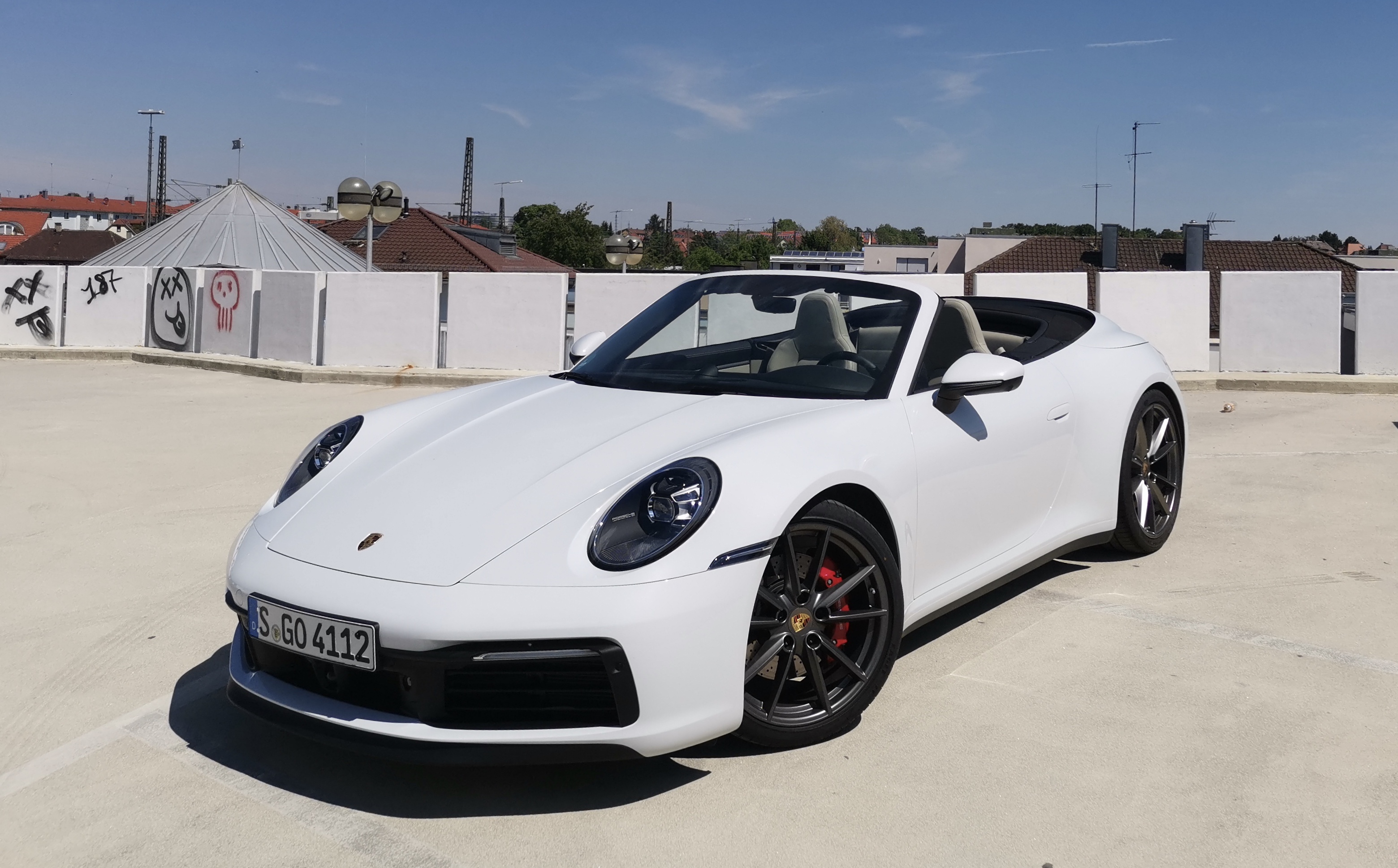 Ludwigsburg24 Fahrzeugtest Porsche 911 Carrera S Cabriolet